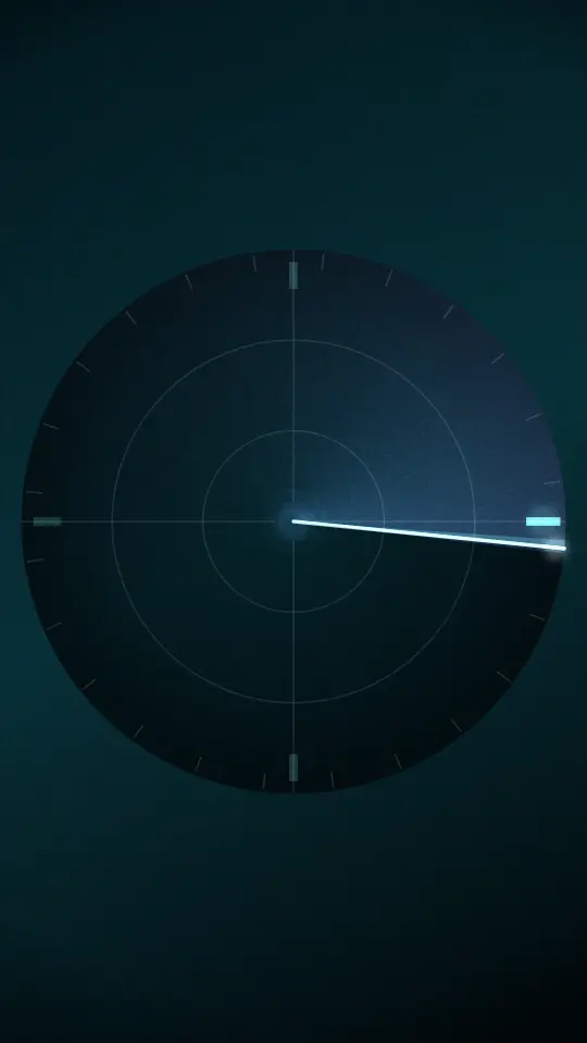 Radar — a vertical 9:16 Spotify Canvas loop rendered by TrackGleam