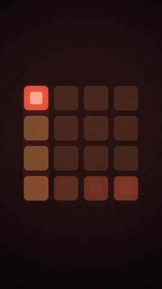 Step Grid — a vertical 9:16 Spotify Canvas loop rendered by TrackGleam